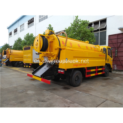 Dongfeng Barato 8000 litros de camiones de alcantarillado al vacío
